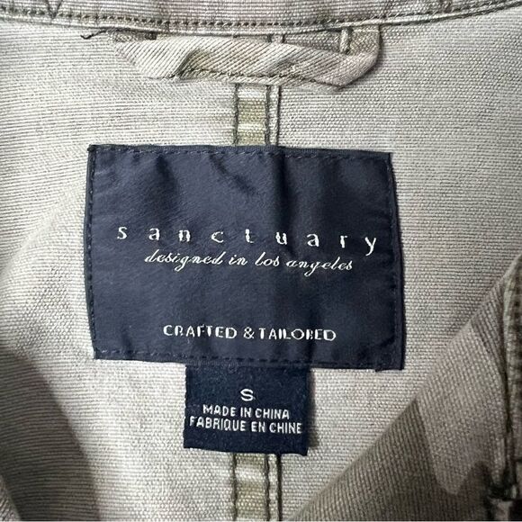 Sanctuary | Taw Hem Camouflage Jean Jacket - Picture 3 of 5